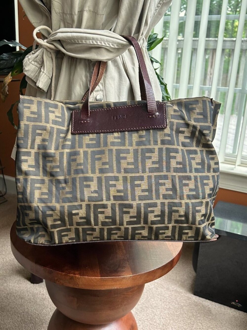 FENDI Zucca Packable Tote Bag 👜